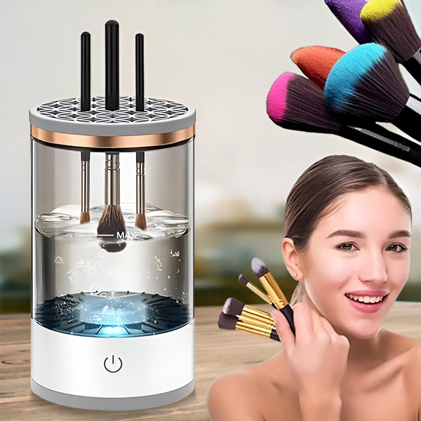 Limpador de pincéis de maquilhagem profissional | BRUSHNISTA