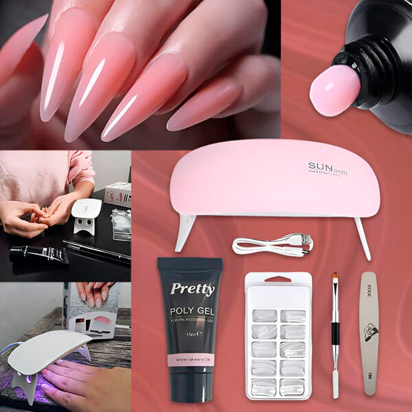 Kit para fazer as unhas | POLYGEL