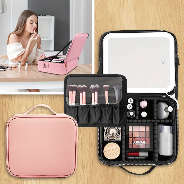Bolsa de maquilhagem de viagem | GLAMANIA